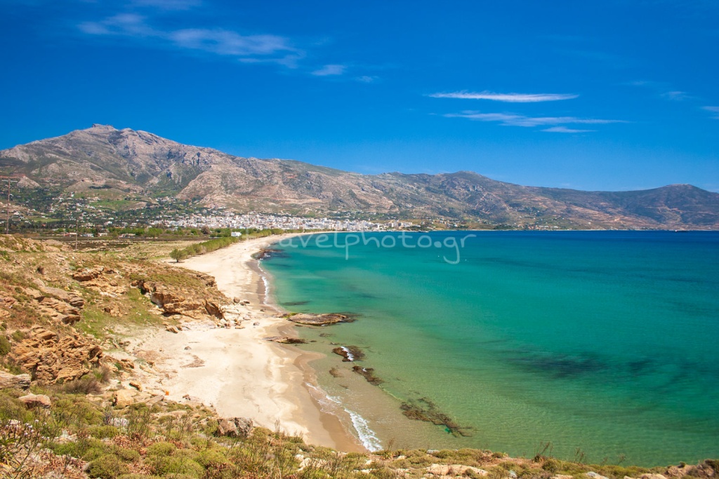 Παραλία Γαλλίδα στη Κάρυστο, νότια Εύβοια