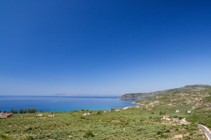 Το τοπίο στη Καρδαμύλη Μεσσηνίας.