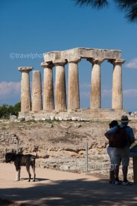 Ancient Corinth Archeological site.