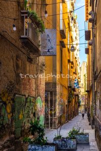 Naples streets Napoli city Italy ()