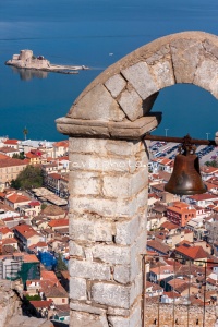 Ναύπλιο παλια πολη καμπάνα Μπούρτζι Παλαμήδι