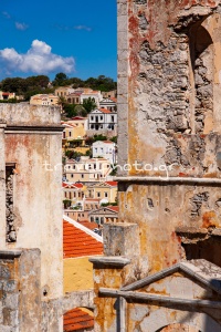 Maisons anciennes du village de Symi