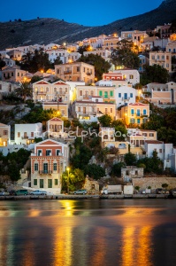 Le village de Gyaloy dans la belle ville de Symi