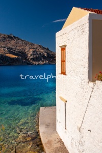 Maison sur la mer Symi