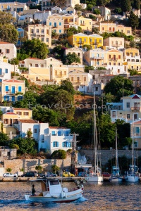 Bateau de pêche à Gialos Symi