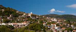 Agios Petros dorp in Arkadia