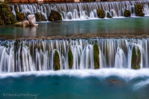Krya Livadia, cascades et statue