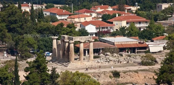 αρχαία-κόρινθος-ναός-απόλλωνα