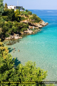 παραλία Καλογριά στη Στούπα Μεσσηνίας, Μεσσηνιακή Μάνη