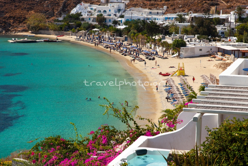 Kalo Livadi παραλια-Ψαρρού-Μύκονος