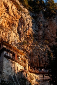 Le monastère de Prodromos dans la gorge de Lucius