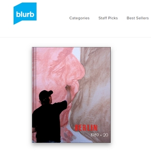 berlin wall anniversary photo book