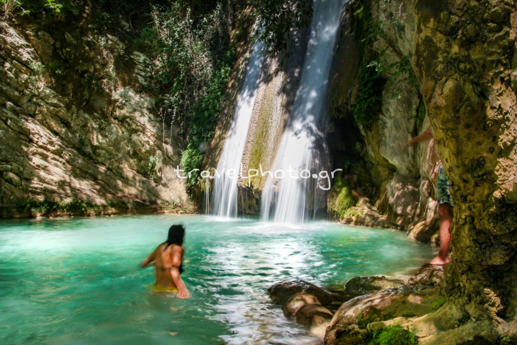φαράγγι-Νέδας-μεγάλος-καταρράκτης-κολύμπι
