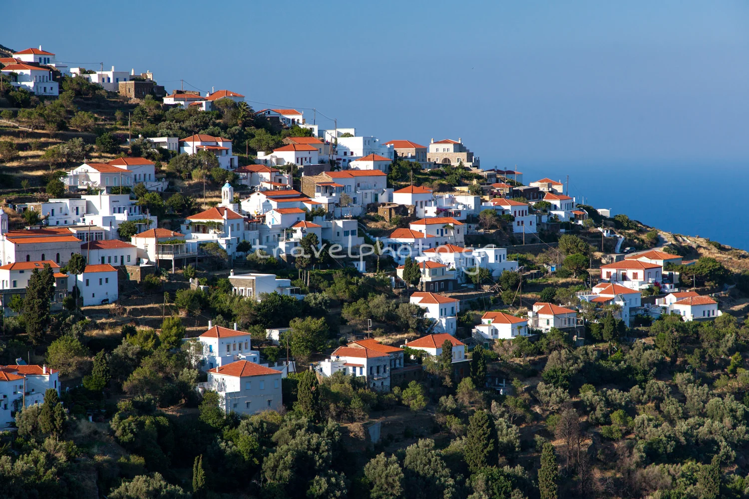 Γραφικό ορεινό χωρίο, Άνδρος Κυκλαδες