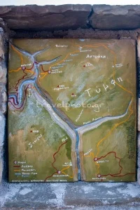 Χάρτης Τύμφης Αστράκας Ζαγοροχώρια