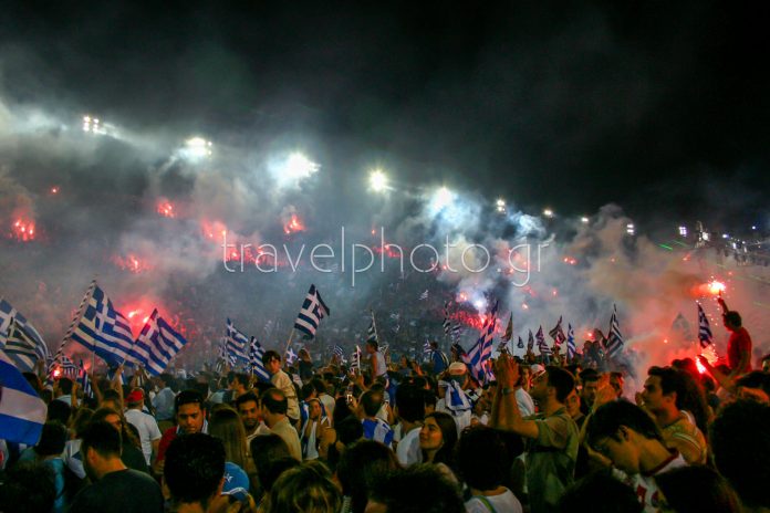 Euro 2004-Greece-celebrations-Athens Euro 2004-Greece-celebrations-Athens