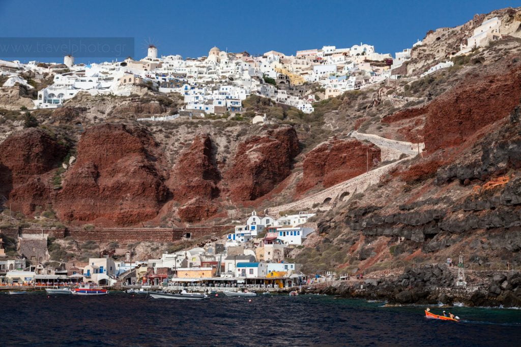 Oia e Ammoudi, ilha de Santorini