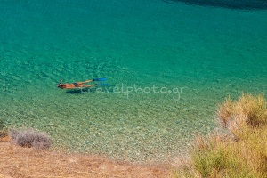 Η παραλία Άγαλμα, Κάρυστος, περιοχή Μπούρος