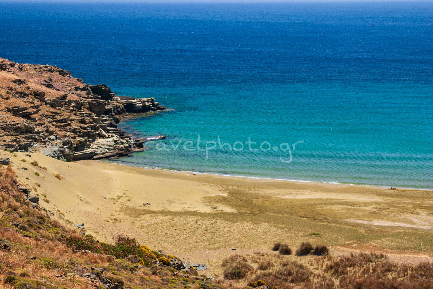 Παχιά Άμμος, η παραλία με τη …πράσινη απόχρωση, Παραλίες στη Τήνο, Κυκλάδες