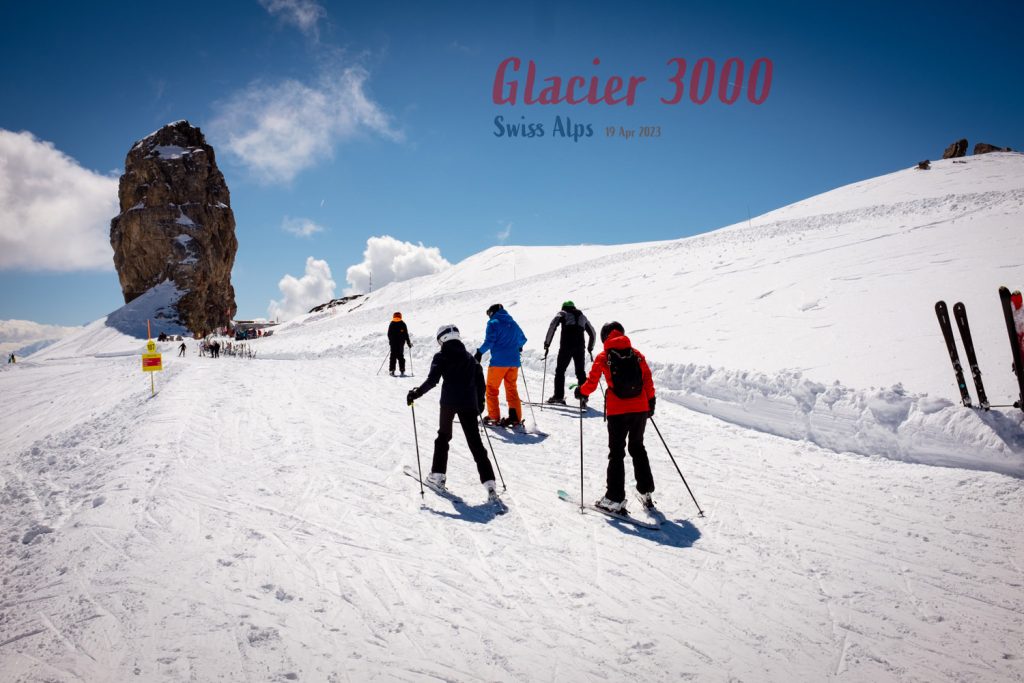 Glacier Swiss Alps