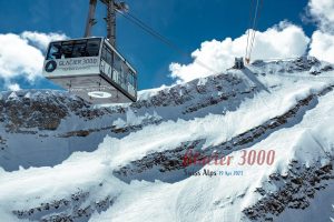 Glacier3000 at the Swiss Alps, canton VAUD