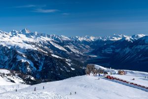 Anzere skistation swiss alps featured