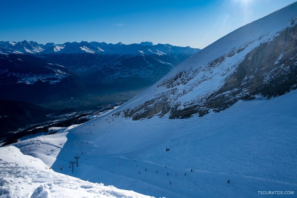 Anzere ski resort station valais ski resorts swiss alps ski run