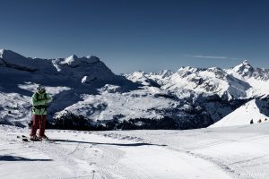 Flaine ski station Grand Massif, French Alps