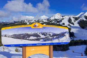 Les Gets ski resort in the French Alps