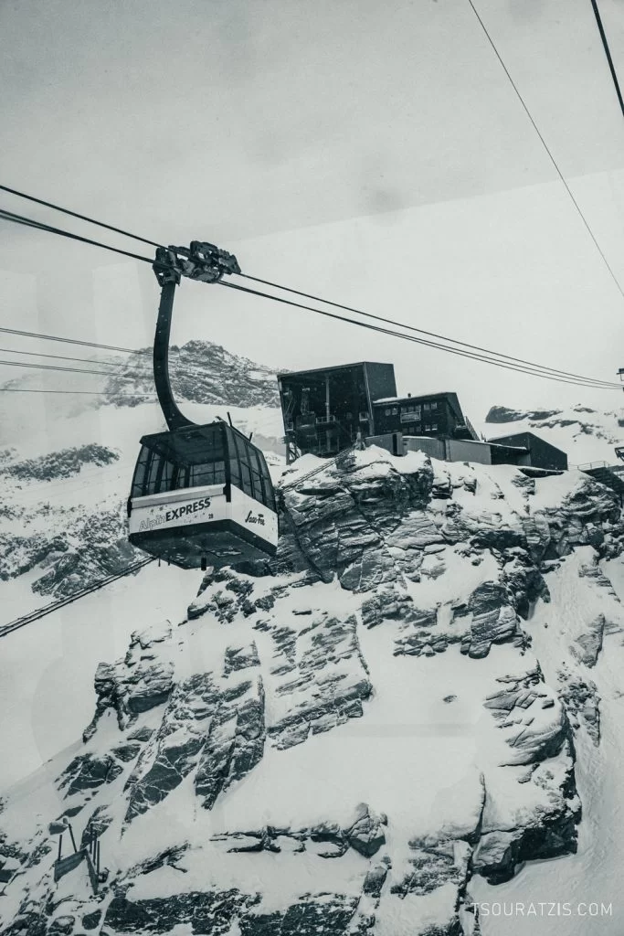 Saas Fee village ski station Swiss Alps x