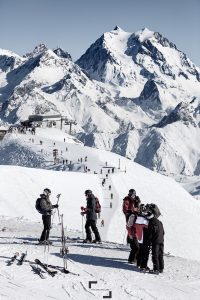 Courchevel Les Marmottes ski lift valleys domain