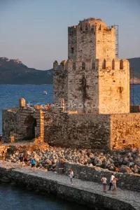 Μεσαιωνικό Κάστρο Μεθώνης Μπούρτζι