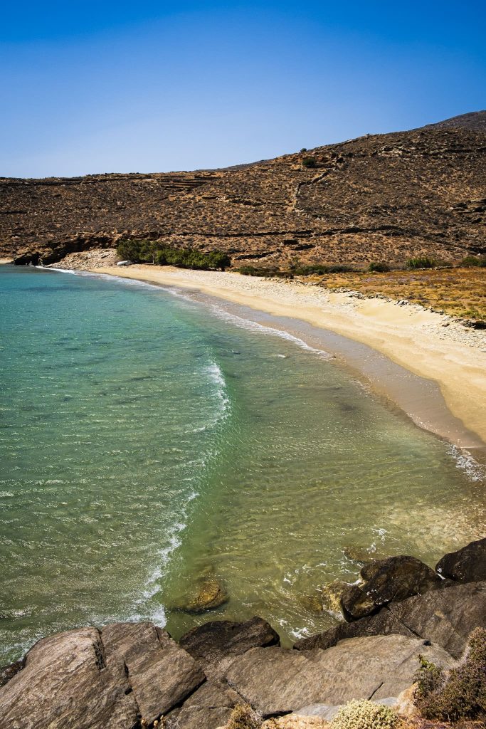 παραλία Καντάνη Τήνος παραλίες