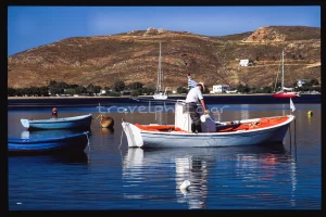 Ψαράς στο Λιβάδι Σερίφου