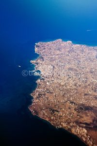 aigina island aerial