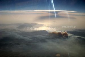 kerkyra corfu aerophotografia fire