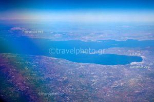 korinthos loutraki aerial
