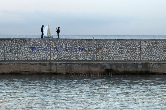 Alimos marina in Athens