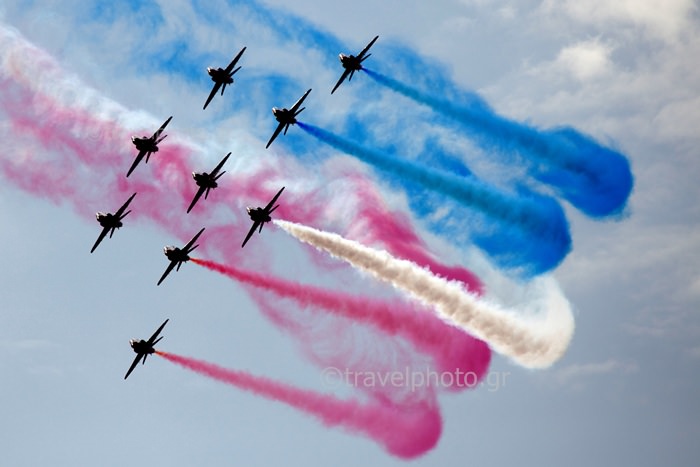 red arrows athens athina