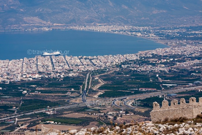 Acrocorinth ancient castle