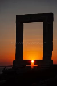 Νάξος Πορτάρα Ηλιοβασίλεμα sunset Naxos Portara temple