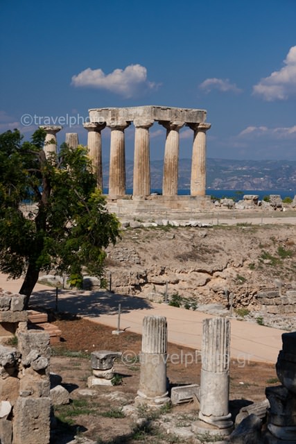 Ancient Corinth Archeological site.