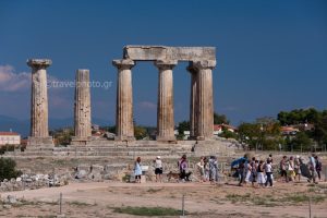 Ancient Corinth Archeological site.