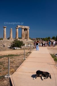 Ancient Corinth Archeological site.