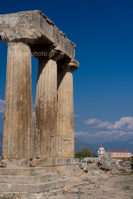 Ancient Corinth Archeological site.