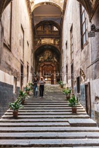 Naples streets Napoli city Italy ()