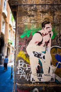 Naples streets Napoli city Italy ()