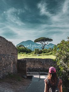 Il Vesuvio visto da Pompei / Pompei Napoli