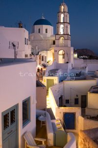 Σαντορίνη Πύργος χωριό σοκάκια