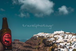 Σαντορίνη μπύρα red donkey